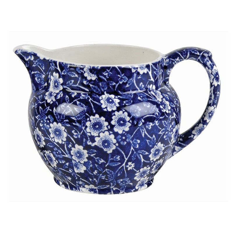 Burleigh Blue Calico Small Dutch Jug 284ml image number 0